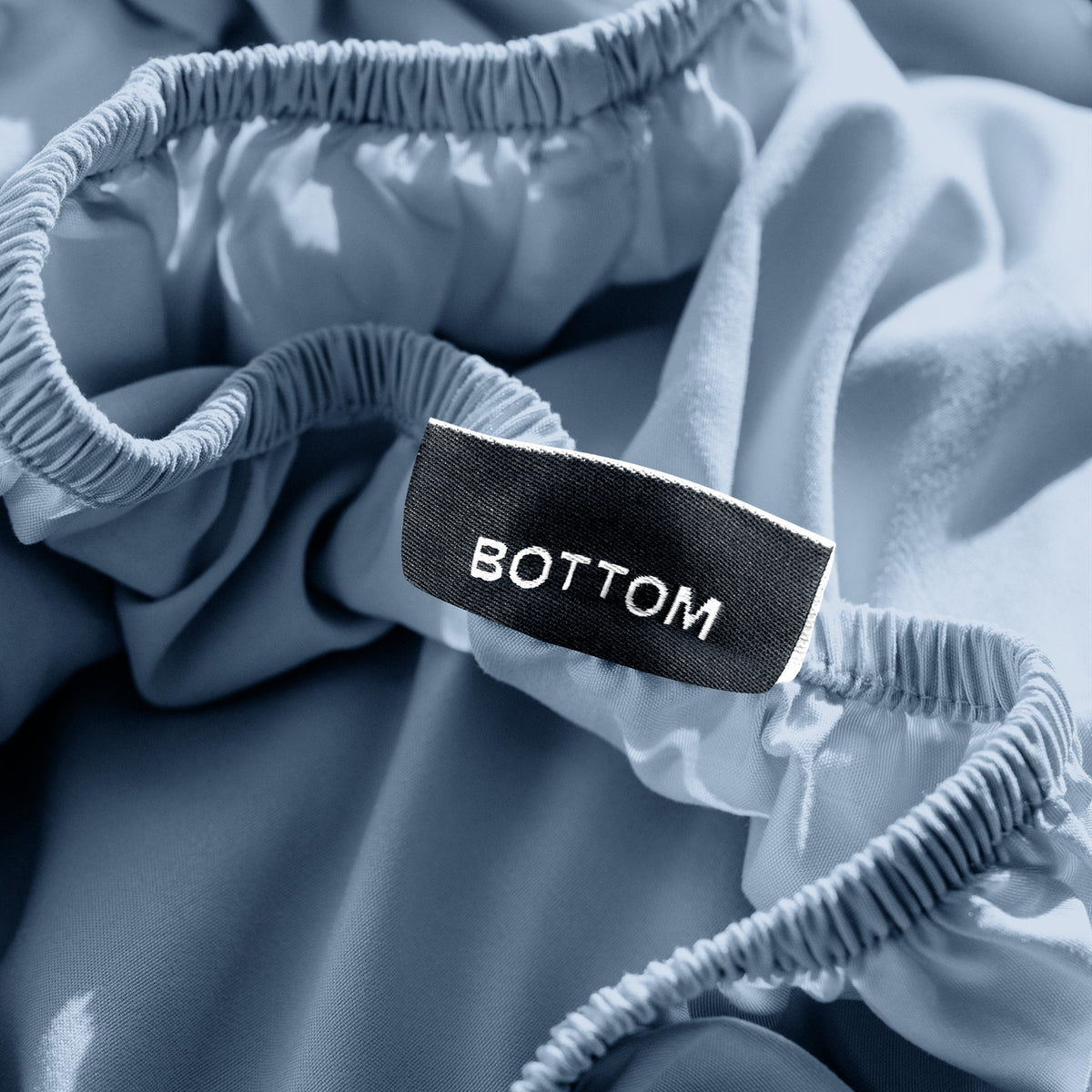 Microfiber fabric close up with subtle folds