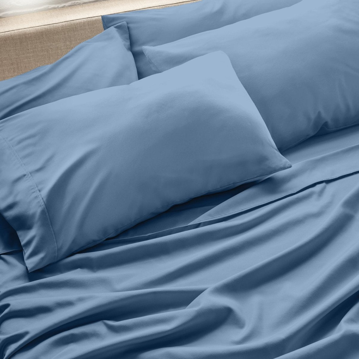 Ultra Soft Open End Pillowcase - 4 Pack - Bare Home - Pillowcases