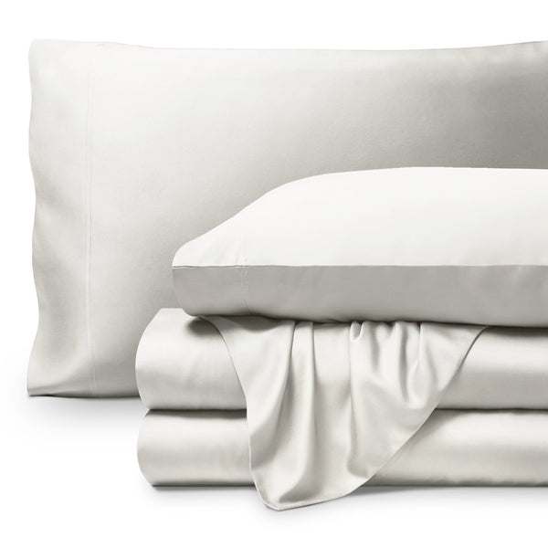 Bamboo Sheets folded and stacked neatly