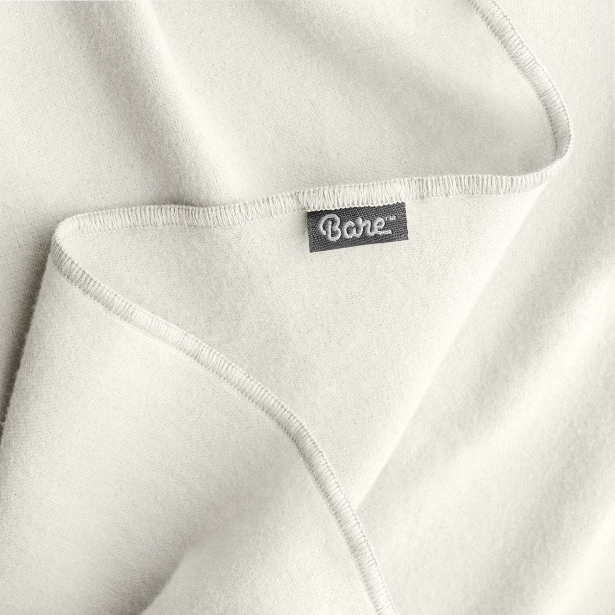 Close up of a flannel receiving blanket