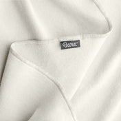 Close up of a flannel receiving blanket