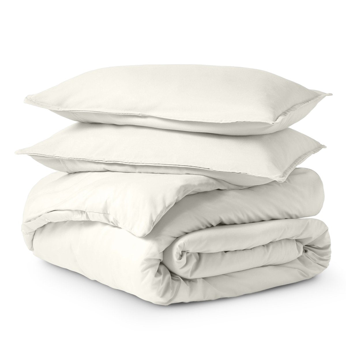 Microfiber Duvet Cover & Sham Set - Oversized Queen