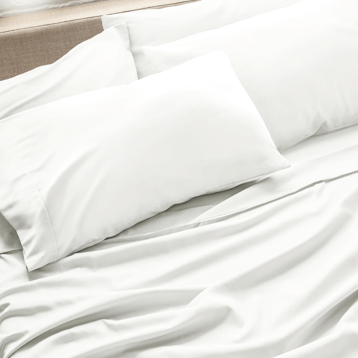 Ultra Soft Open End Pillowcase - 4 Pack - Bare Home - Pillowcases
