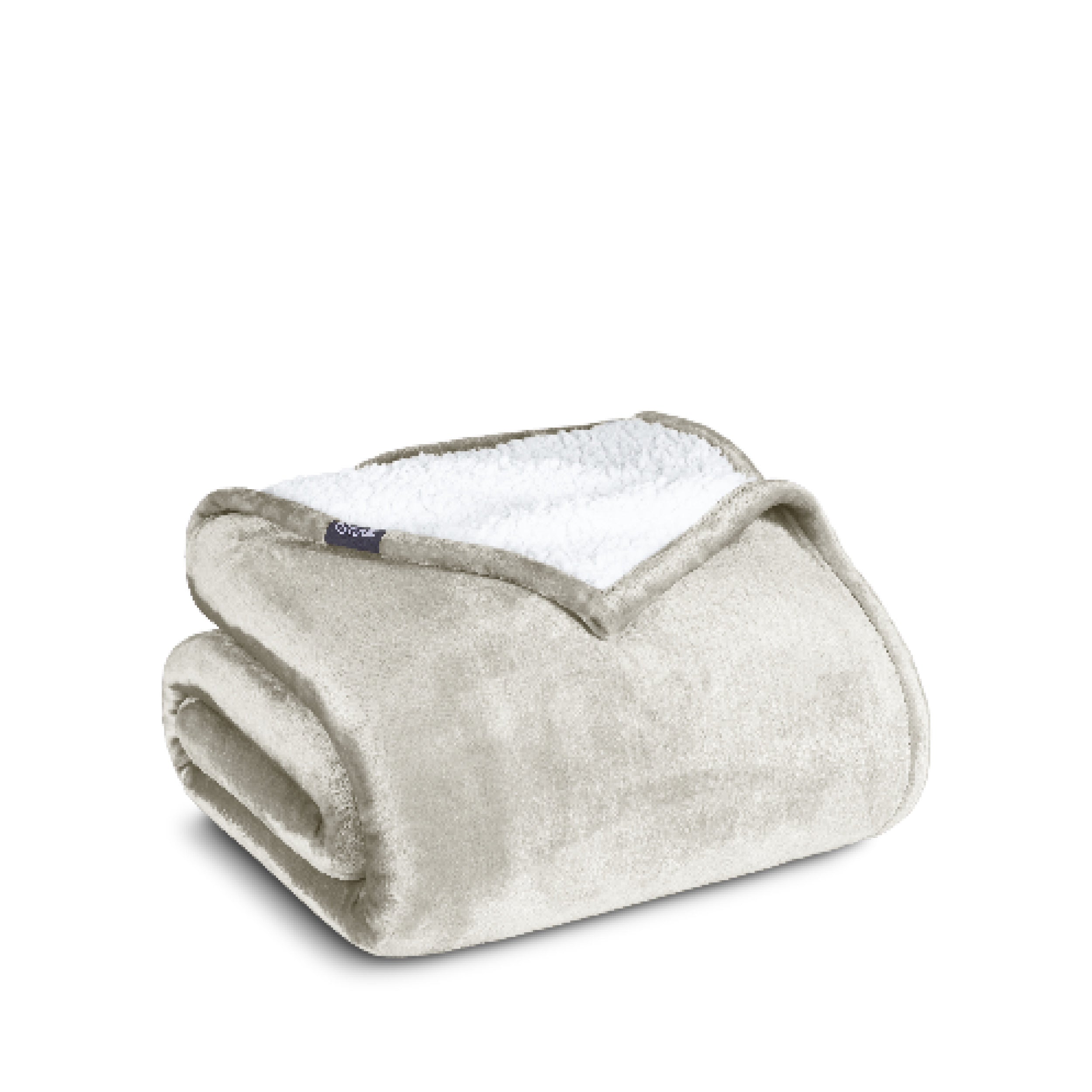Sherpa blanket folded