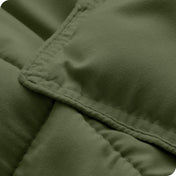 Down Alternative Box Stitch Comforter Set
