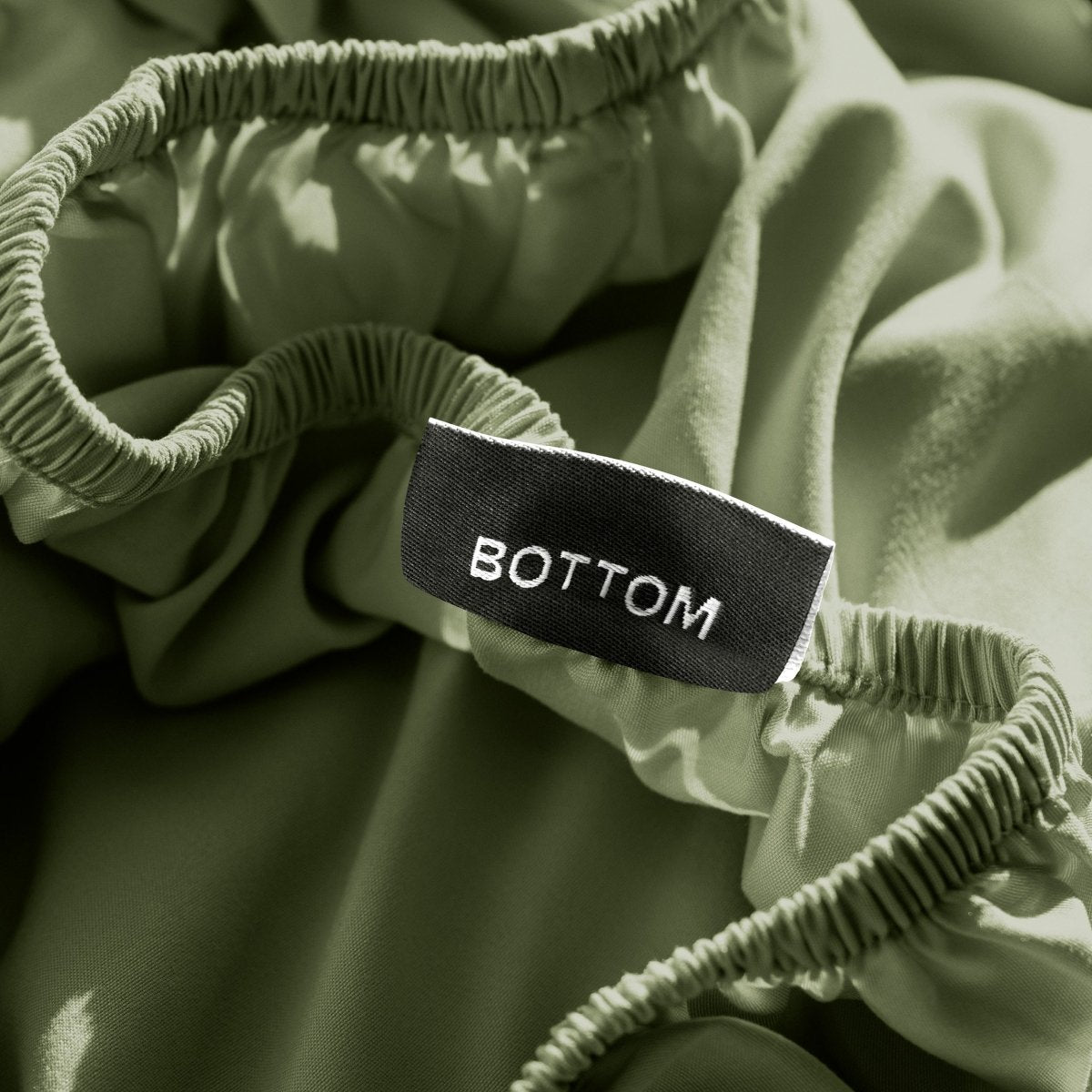 Microfiber fabric close up with subtle folds