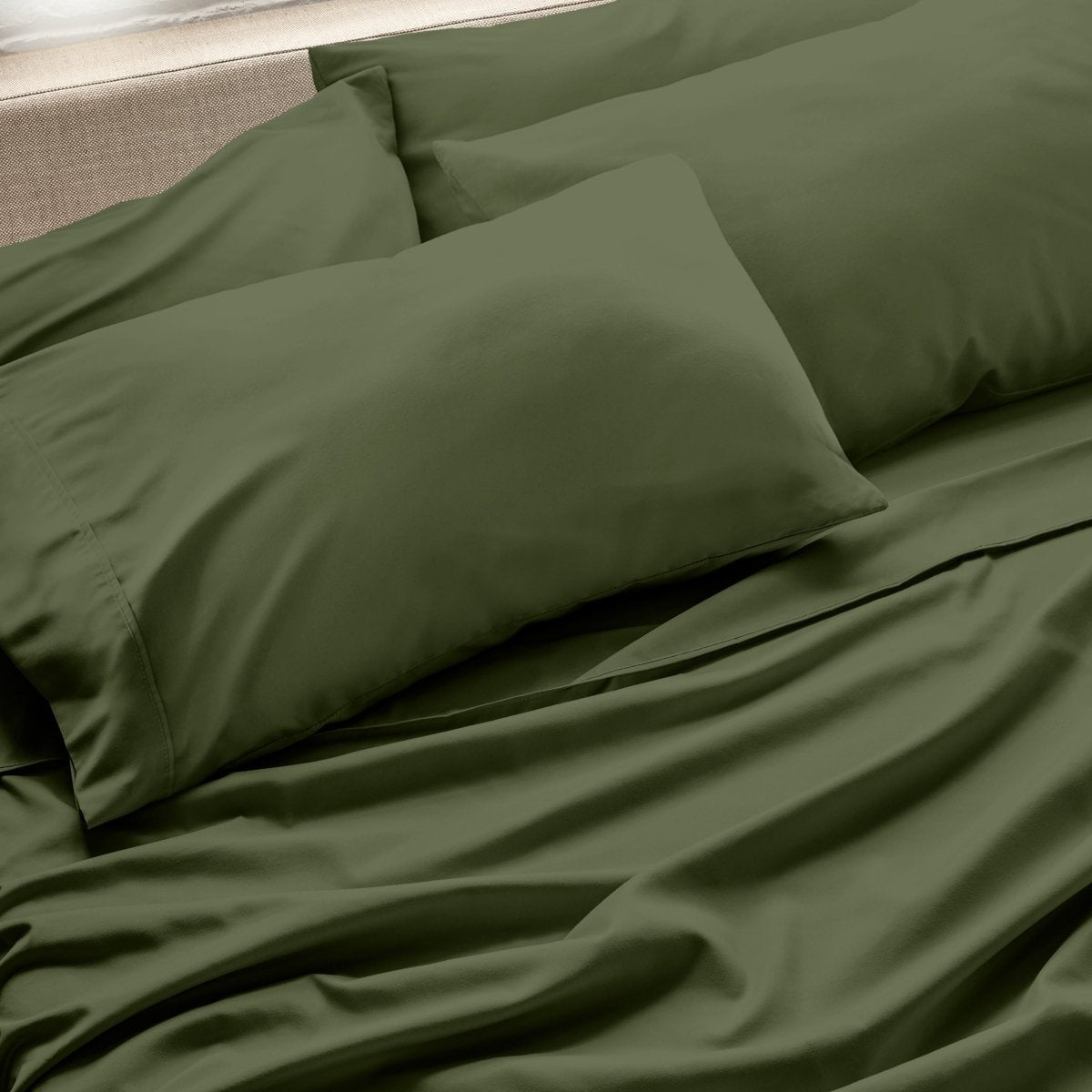 Ultra Soft Open End Pillowcase - 4 Pack - Bare Home - Pillowcases