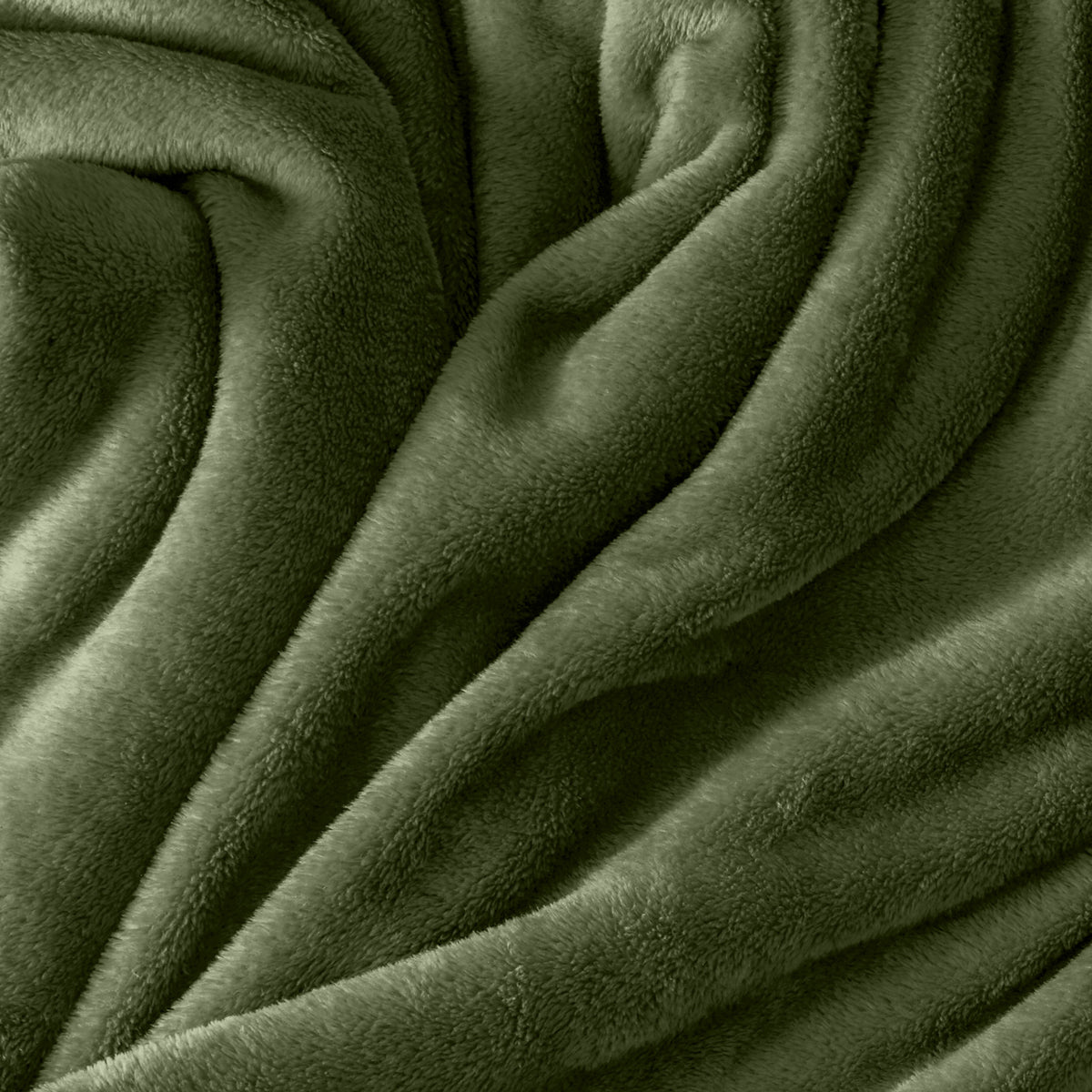 Close up of the soft textured microplush blanket