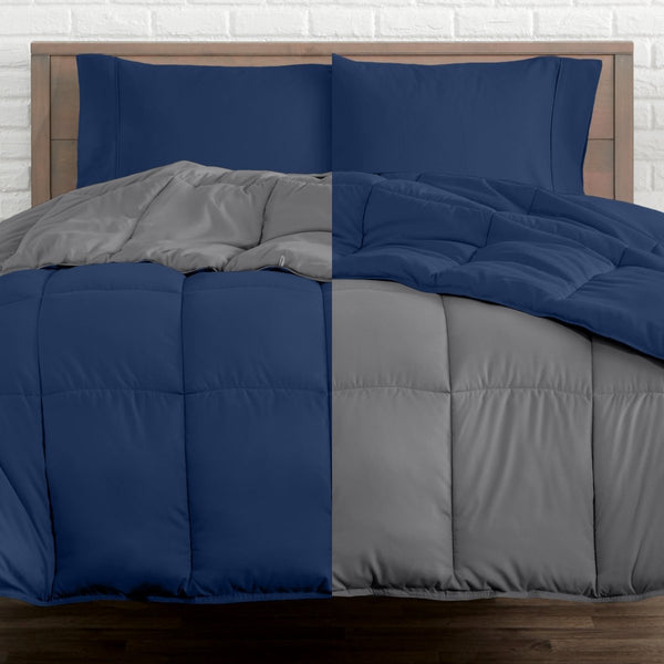 Ultra Soft Reversible Bed In A Bag - Bare Home - Bedding Bundle