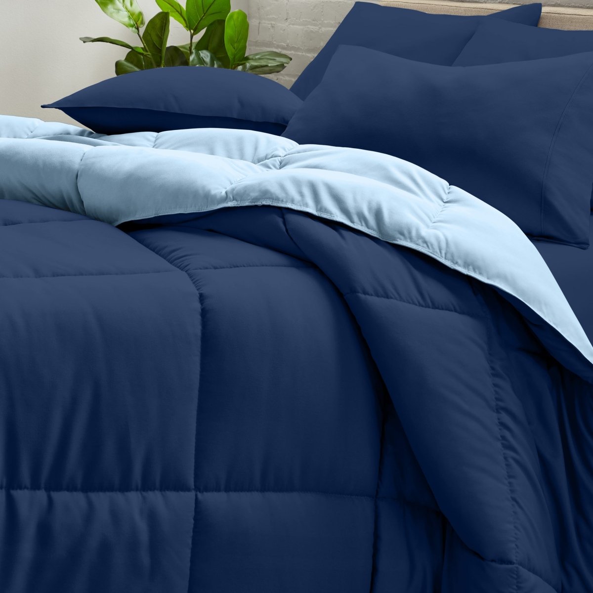 Ultra Soft Reversible Bed In A Bag - Bare Home - Bedding Bundle