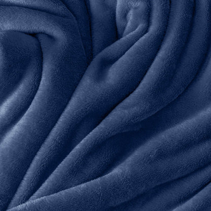 Close up of a microplush blanket