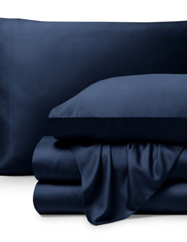 Bamboo Sheets folded and stacked neatly