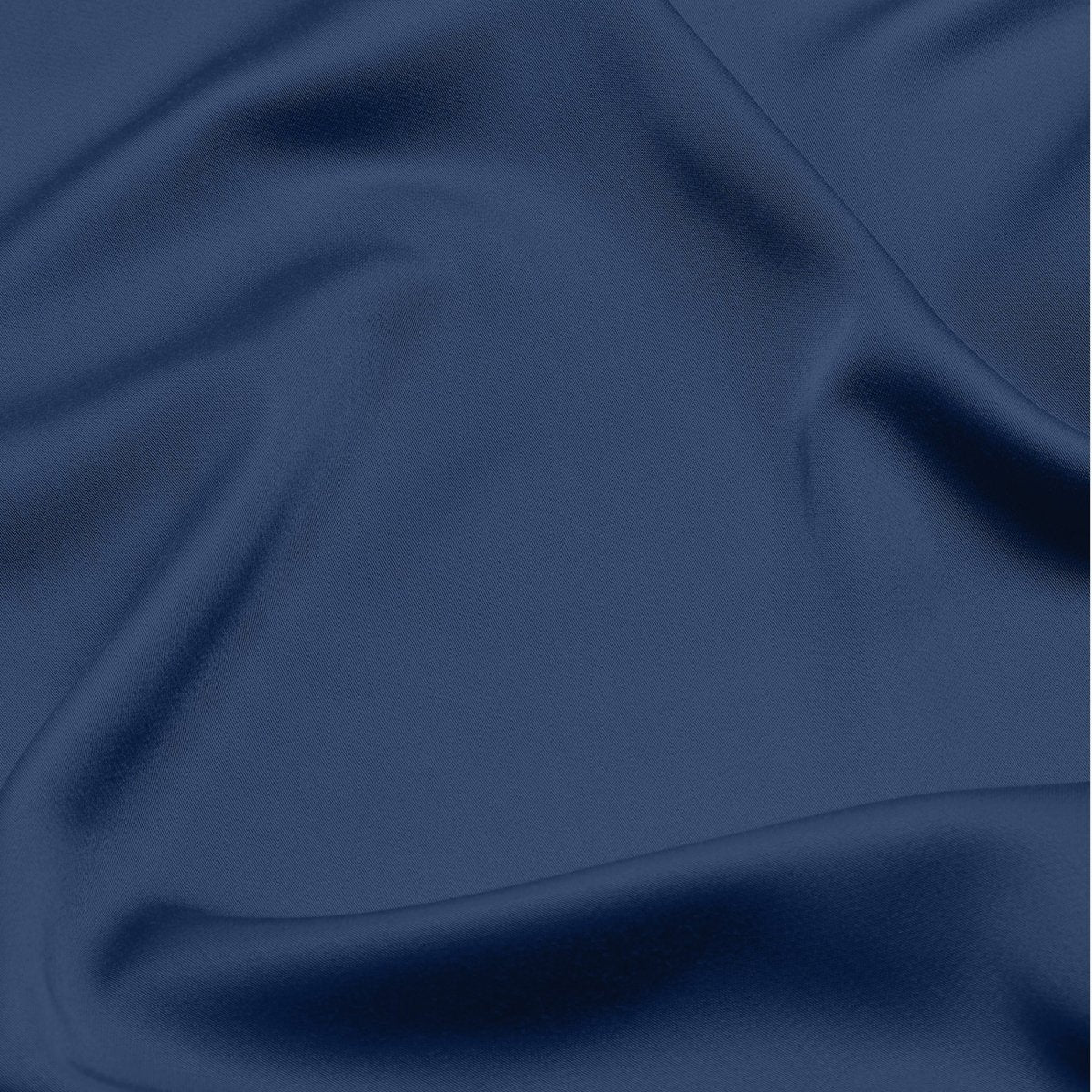 Close-up of dark blue bamboo fabric