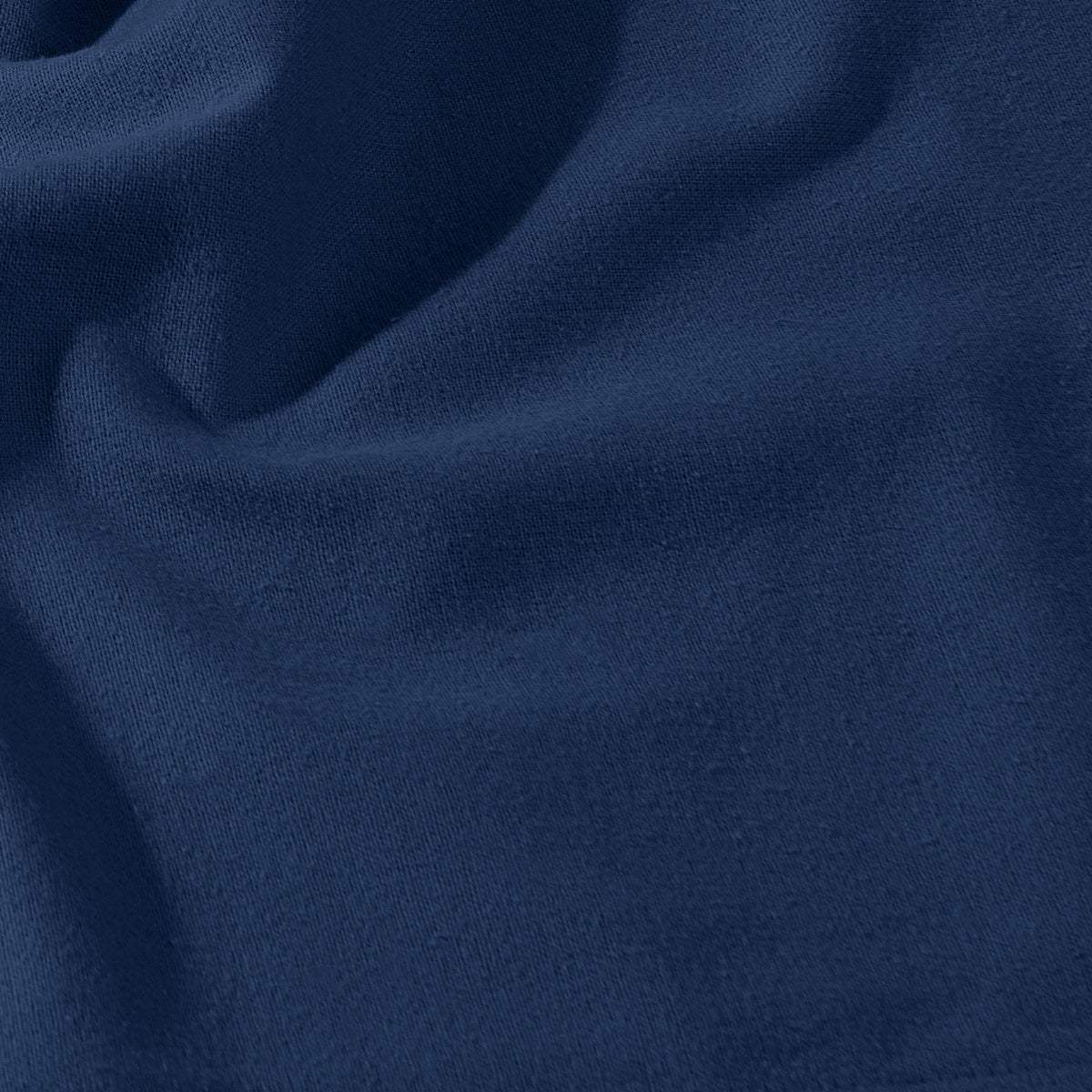 Close up of a flannel fitted sheet