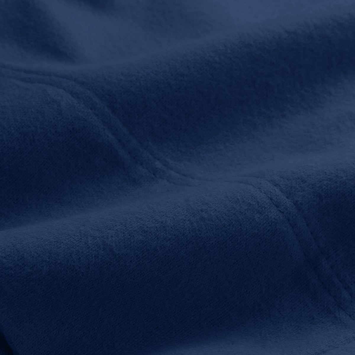 Close-up of a flannel sheet with soft texture