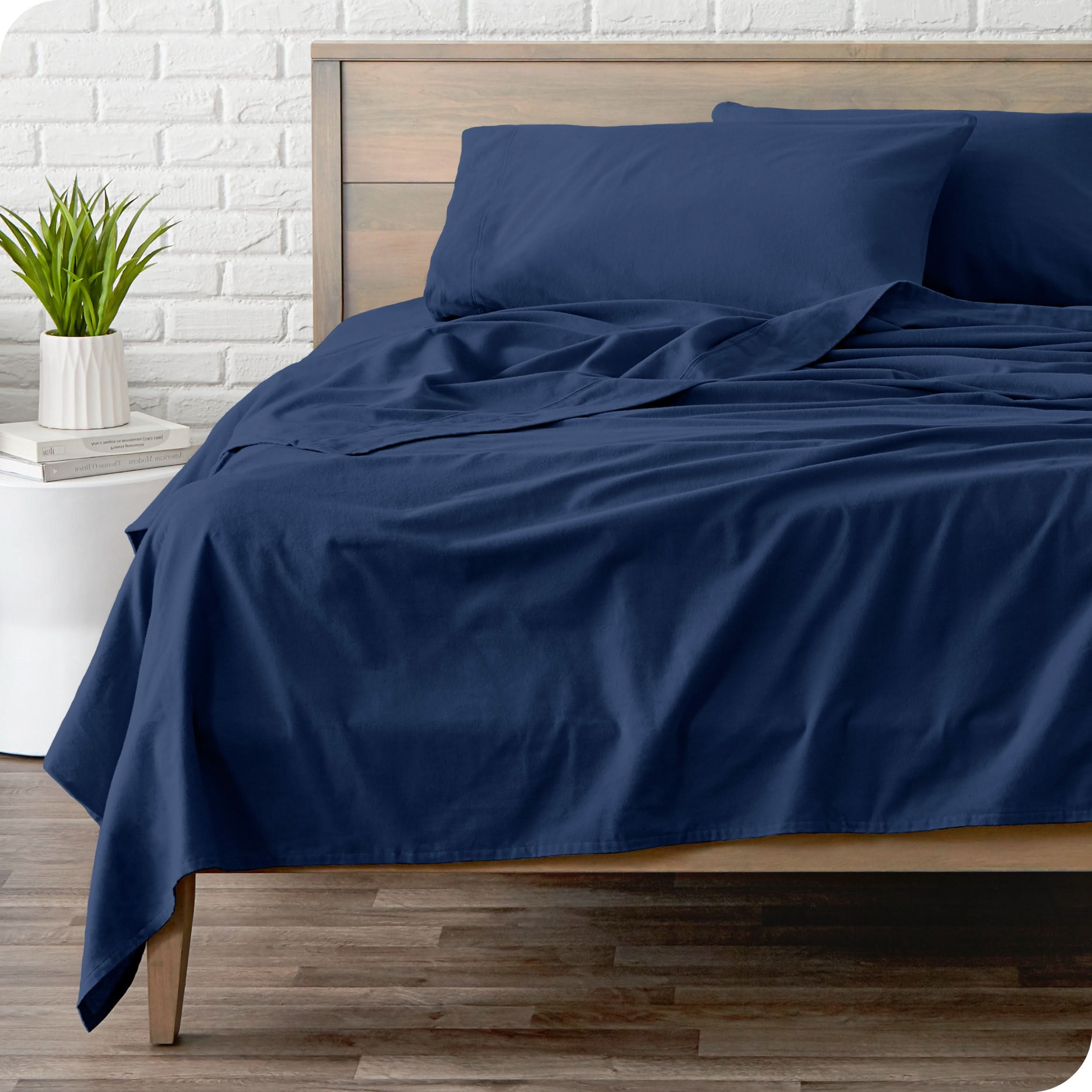 Darkblue Fl Sheetset Nc 1 from Bare Home.