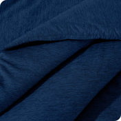 Close up of the heathered comforter set