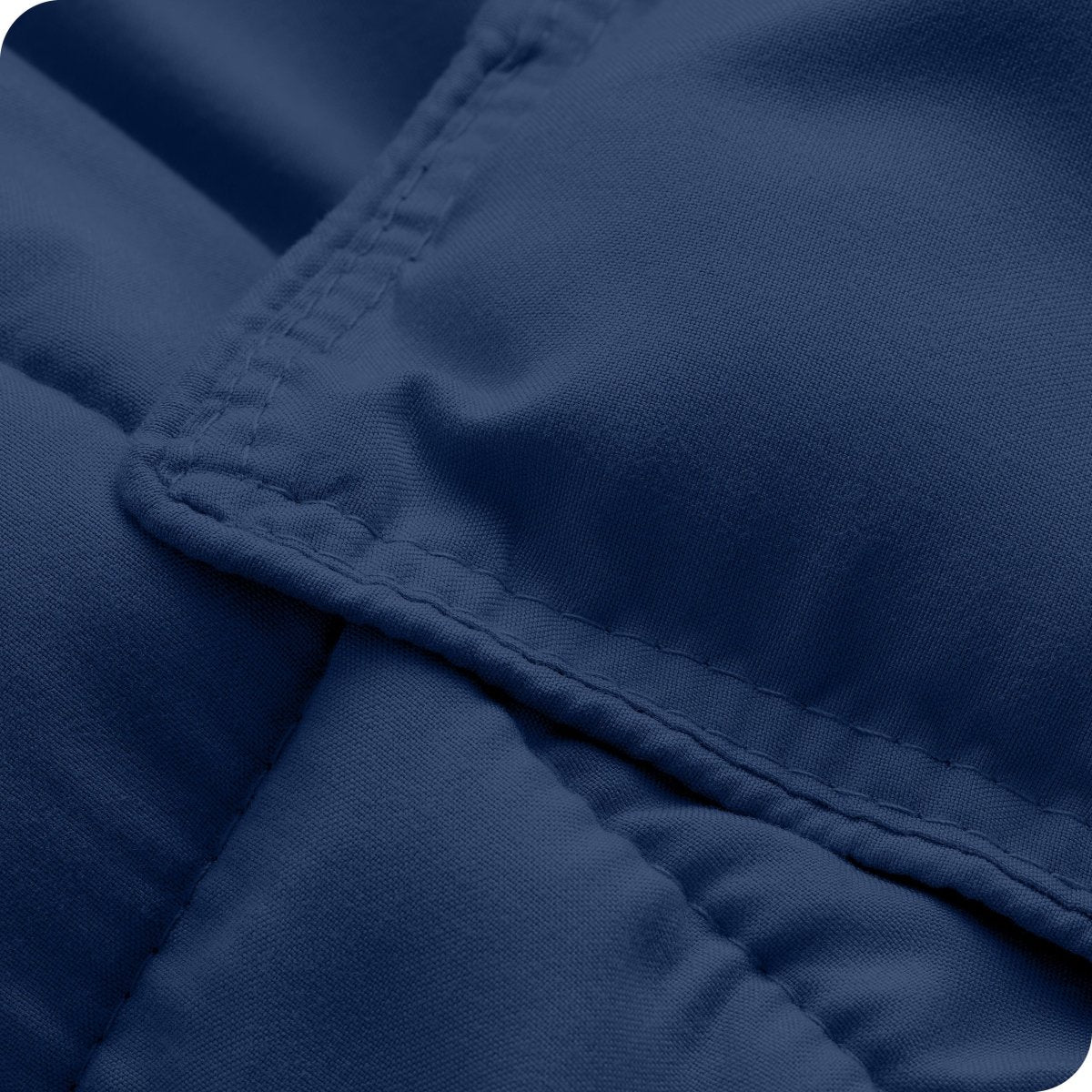 Down Alternative Box Stitch Comforter Set
