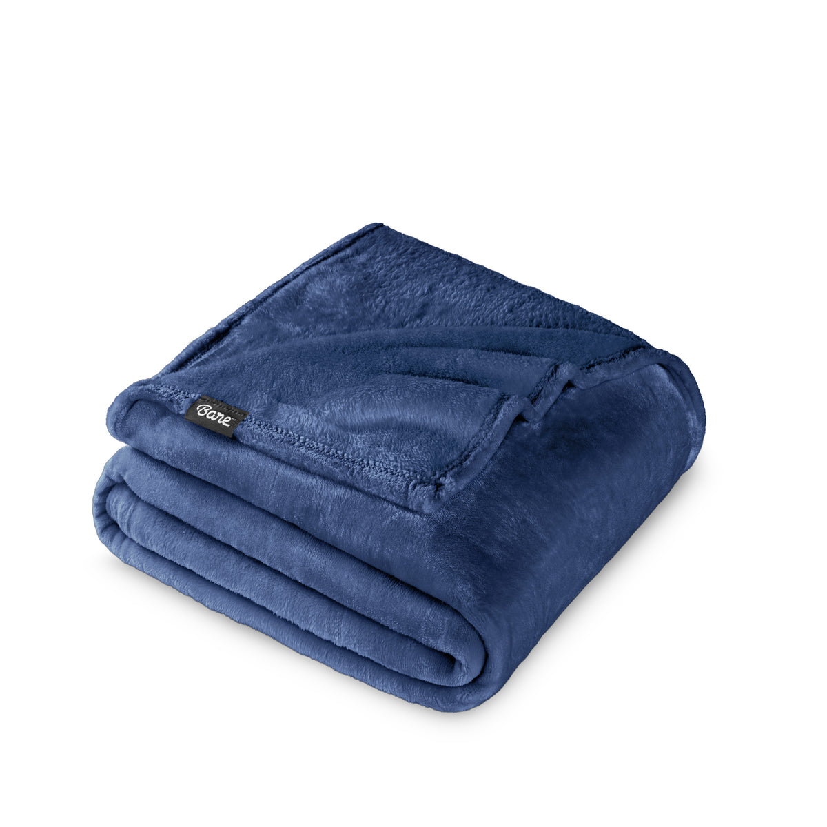 Microplush blanket folded neatly