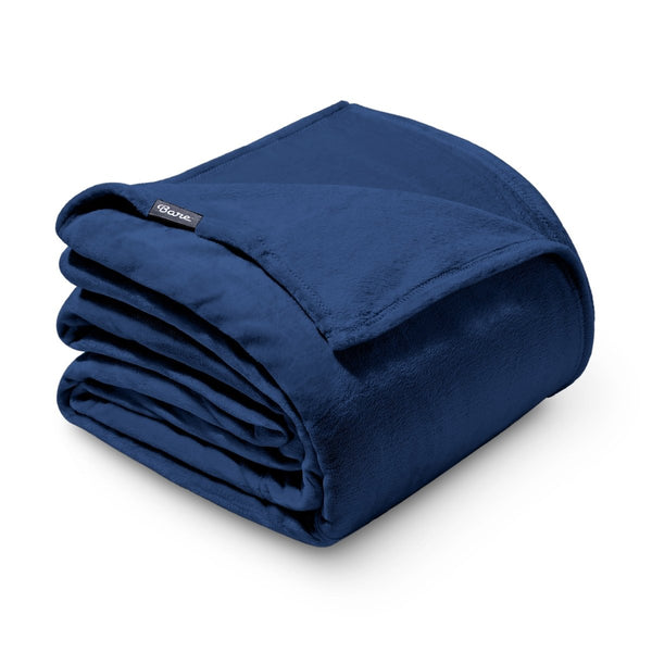 Giant microplush blanket folded