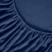Close-up of a fitted sheet