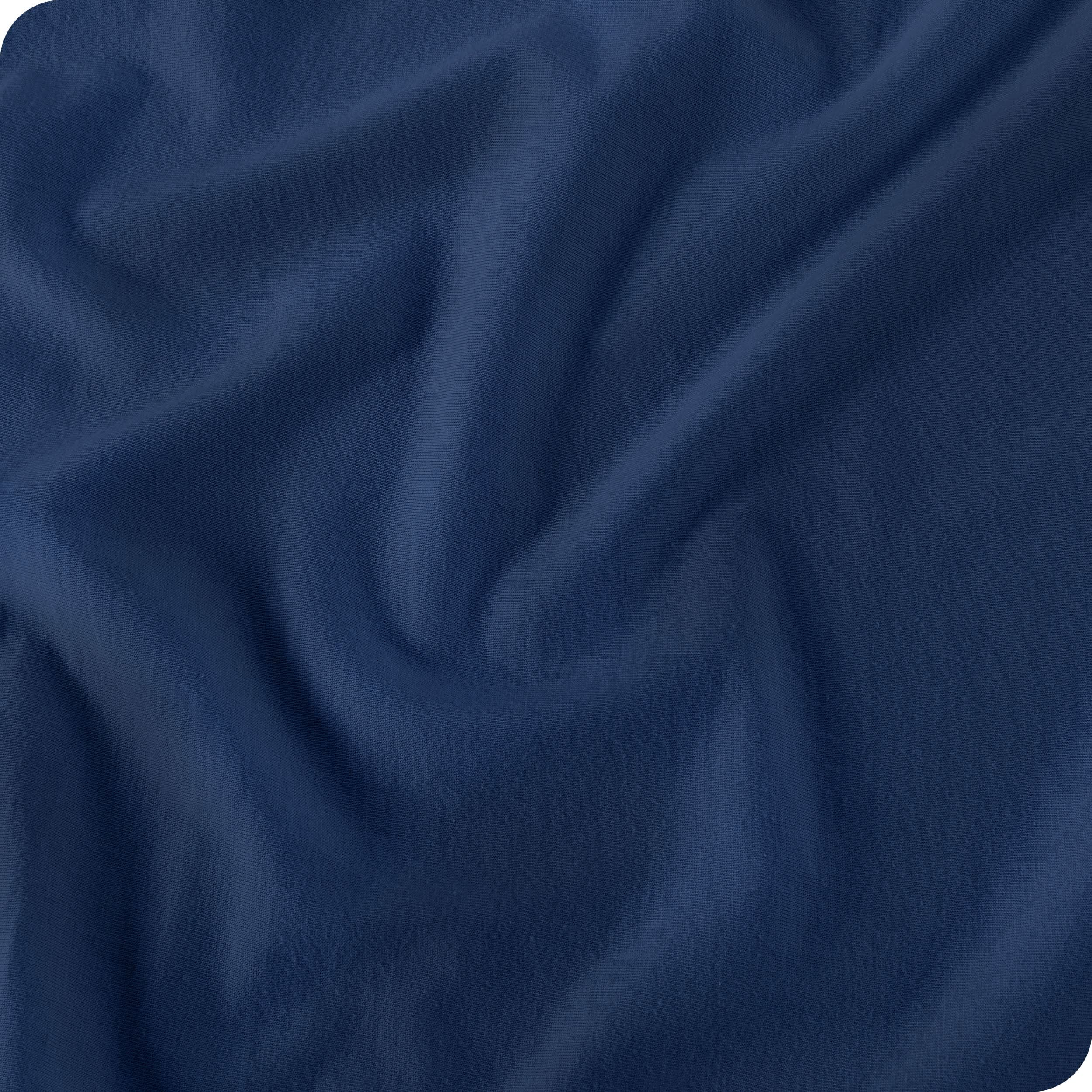 Close up of organic cotton jersey sheet material