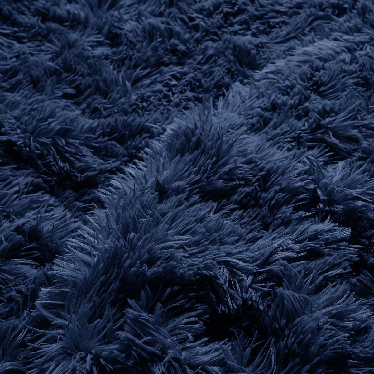 Close-up of a shaggy duvet cover
