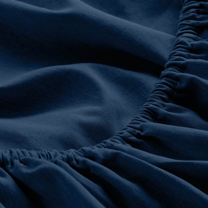 Close-up of fitted sheet