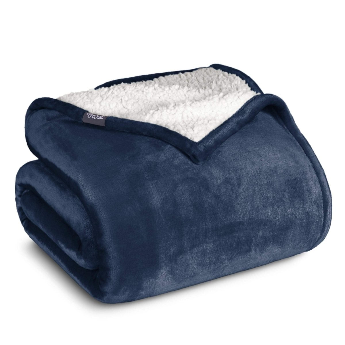 Sherpa blanket folded