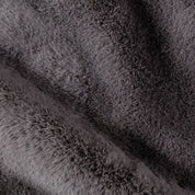 Close-up of faux fur textured blanket