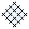 Icon - diamond stitched logo