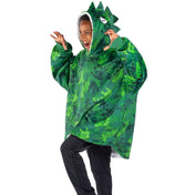 Child wearing a Bare Home wearable blanket
