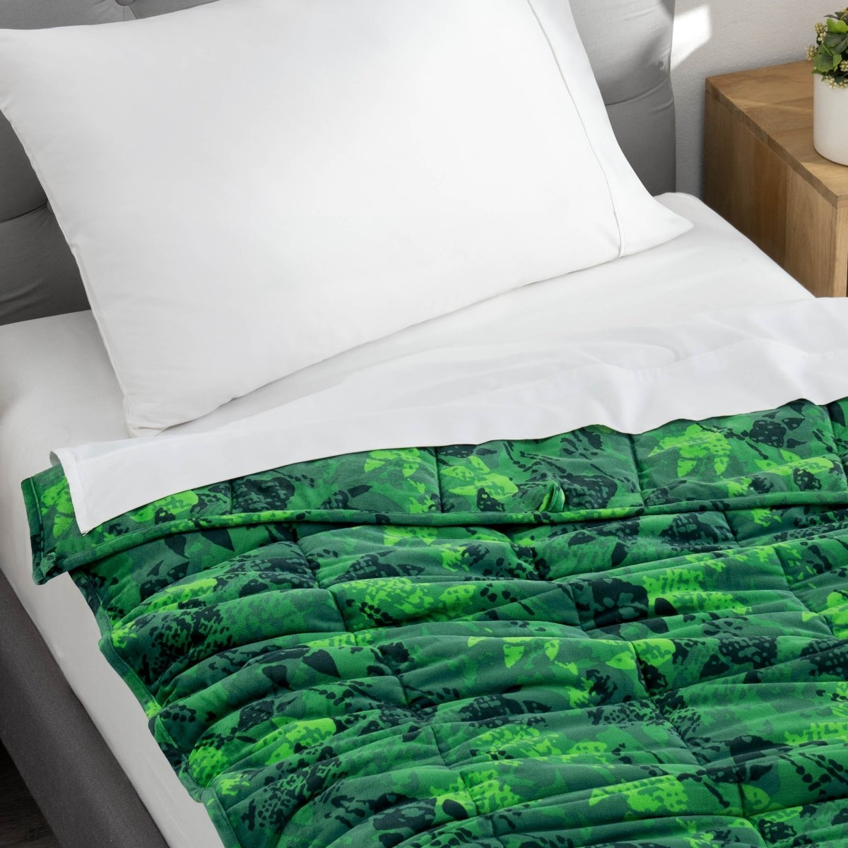 Minky Fleece Weighted Blanket