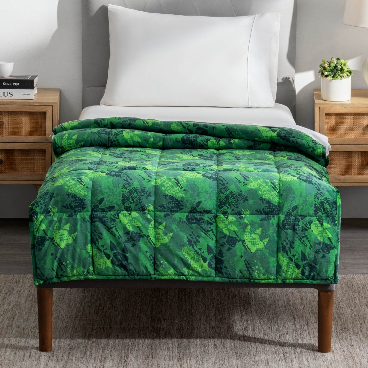 Minky Fleece Weighted Blanket - Bare Home