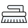 Icon - double brushed logo