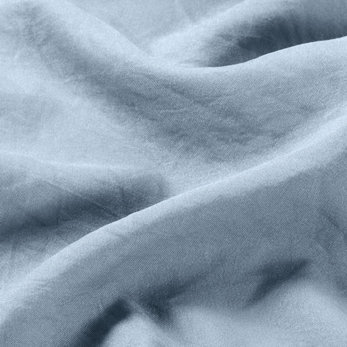 Close up of the washed sheet set fabric
