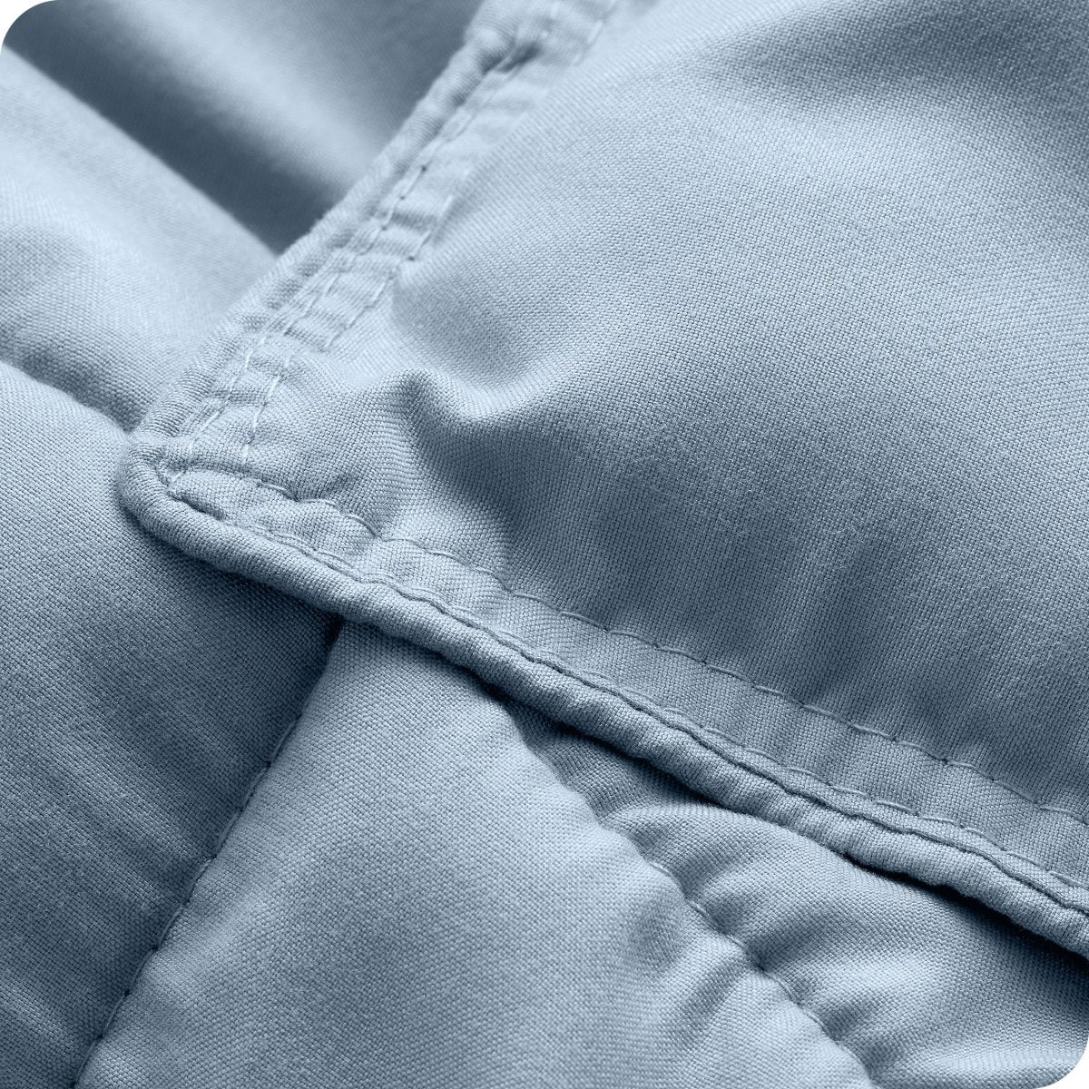 Down Alternative Box Stitch Comforter Set
