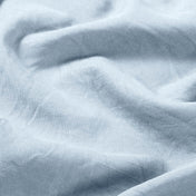 Close-up of washed fabric with visible texture