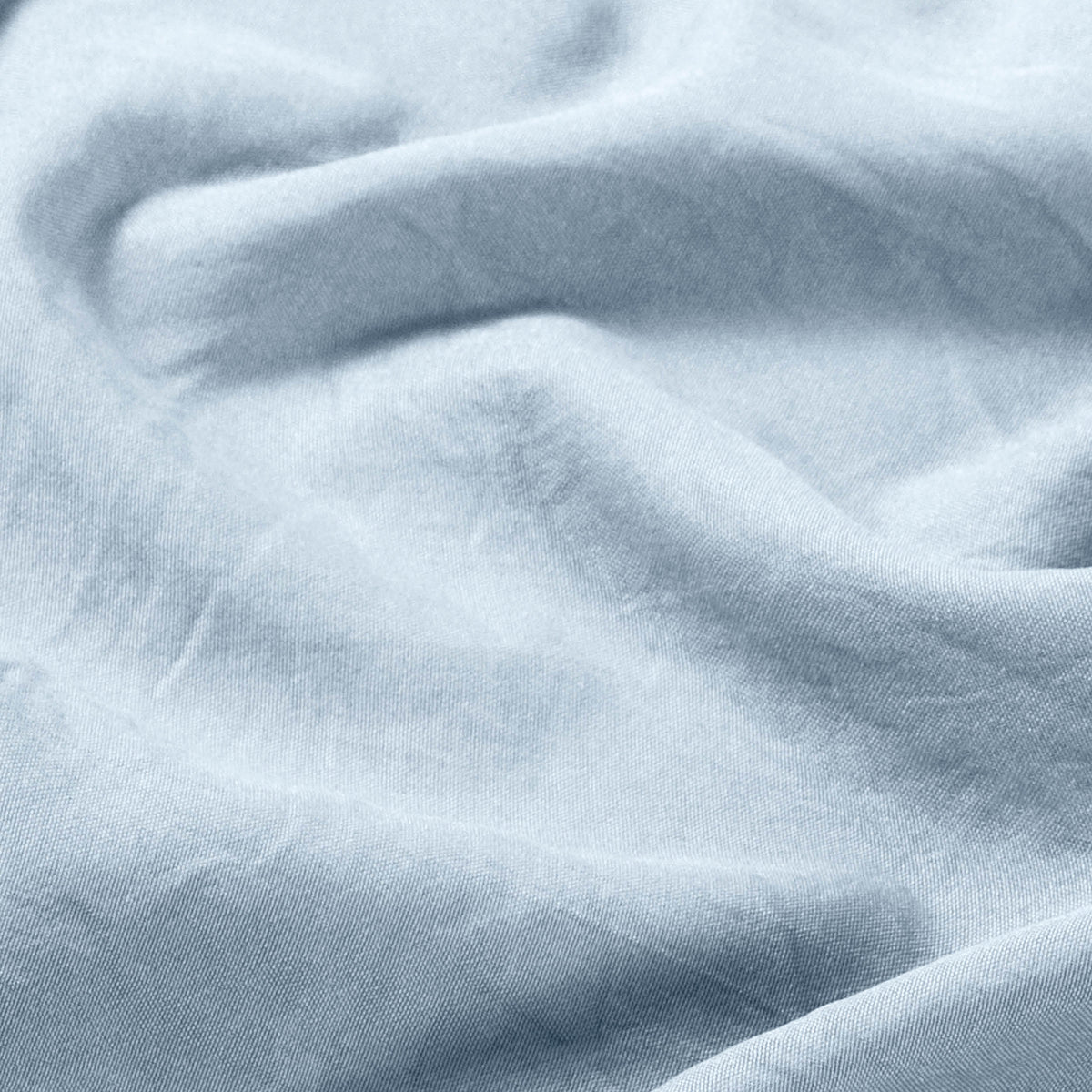 Close-up of washed fabric with visible texture