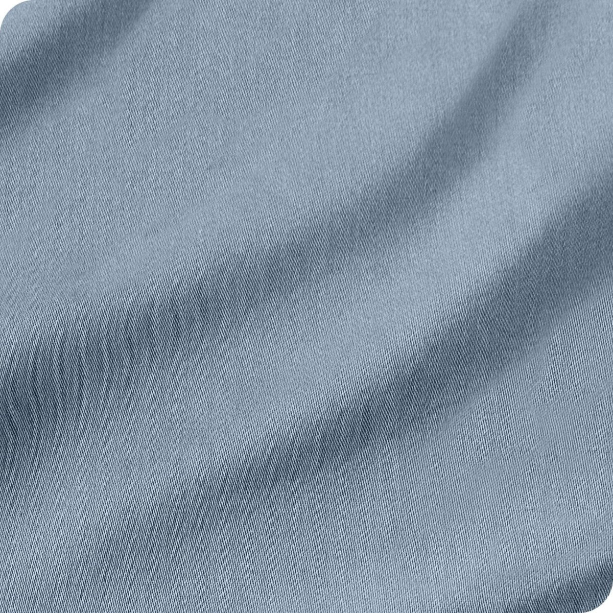 Close up of the sateen sheet set fabric