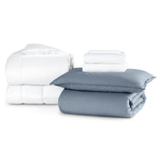 Percale bundle stacked to show what is included