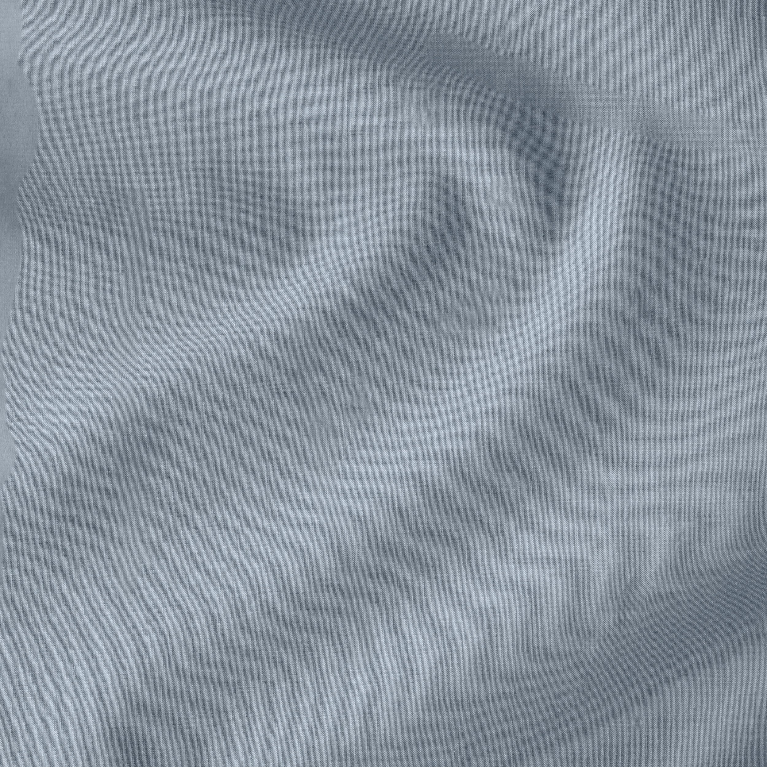 Close up of the organic cotton percale sheet set fabric