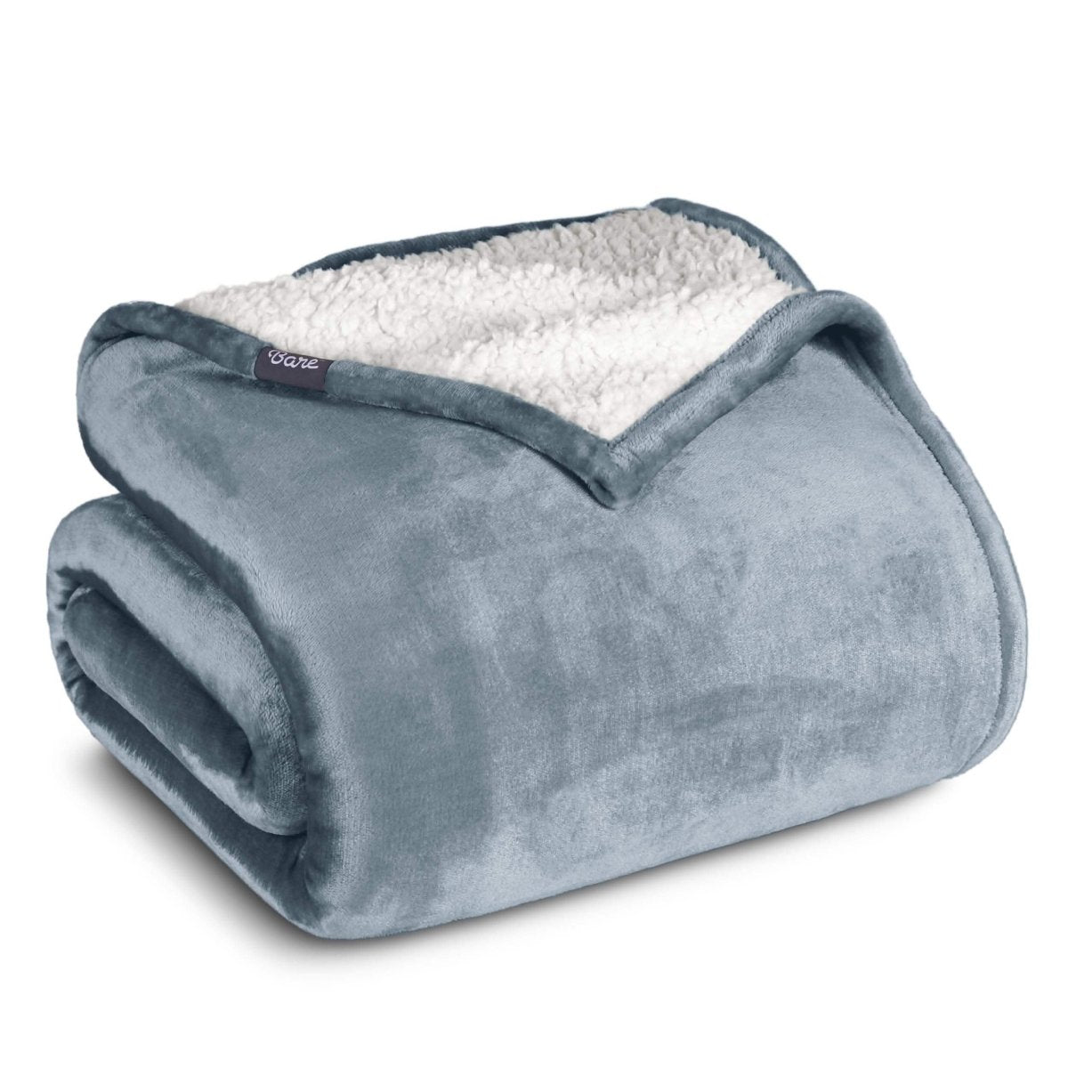 Sherpa blanket folded