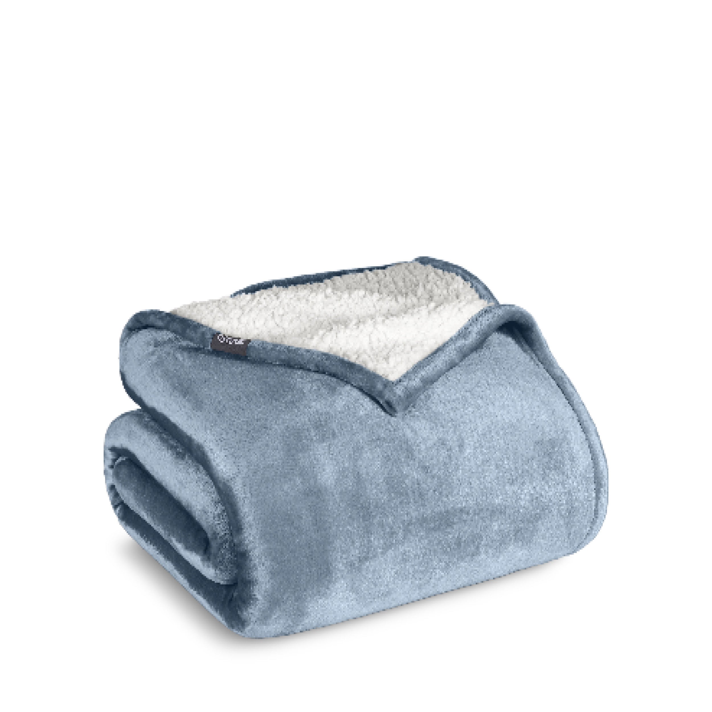 Sherpa blanket folded