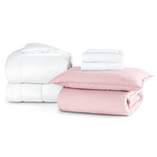 Percale bundle stacked to show what is included