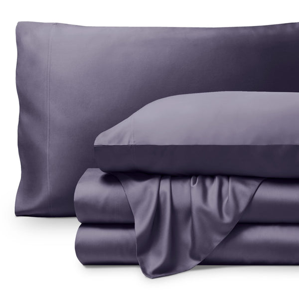 Bamboo Sheets folded and stacked neatly