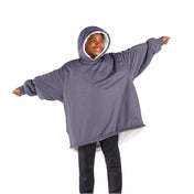A youth wearable blanket on a child