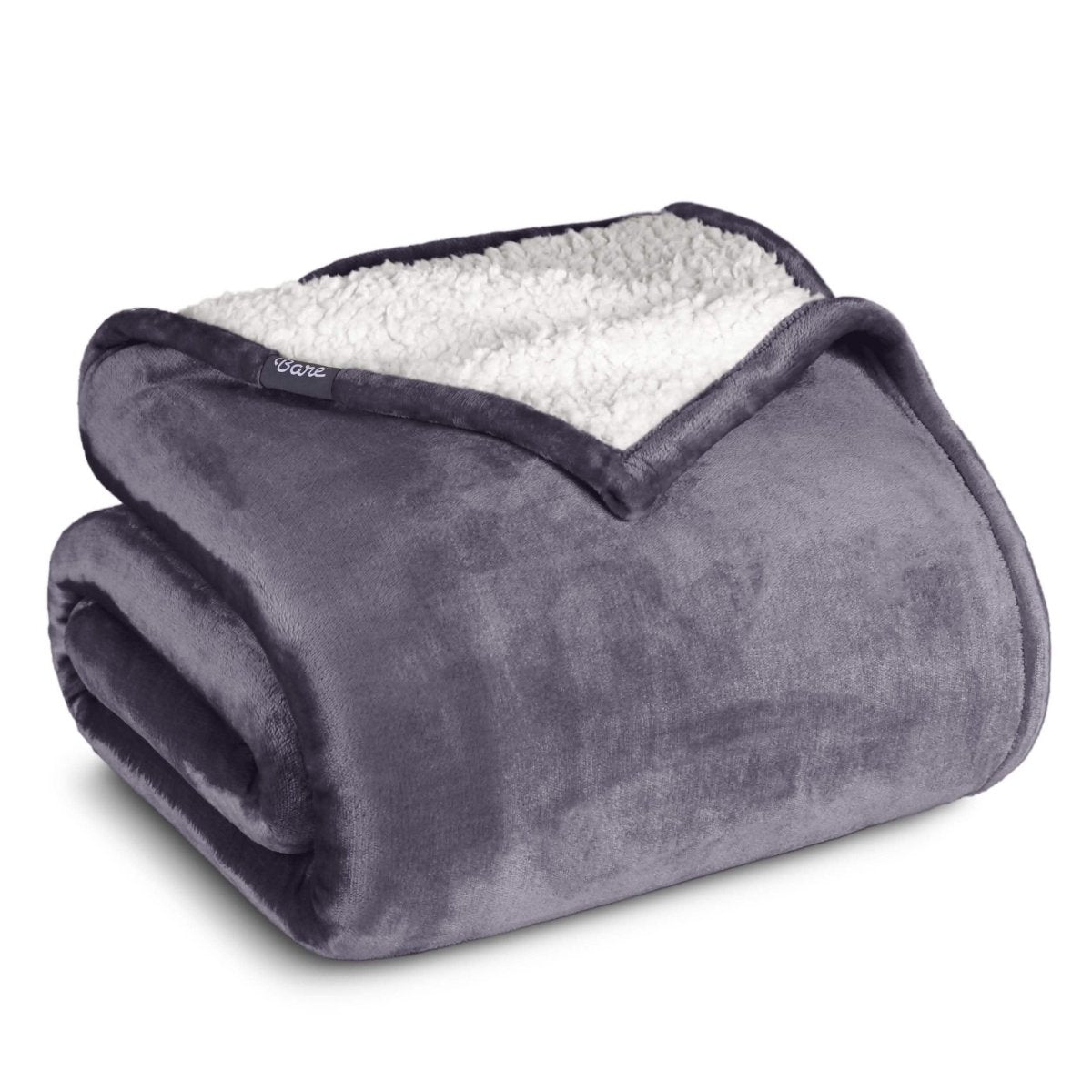 Sherpa blanket folded