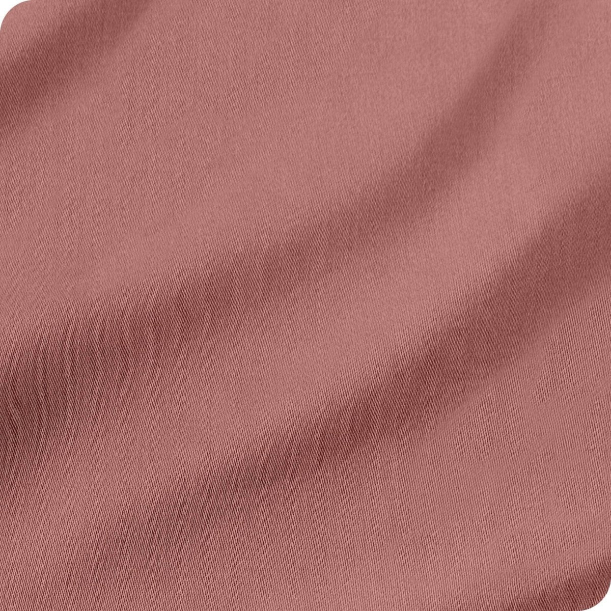 Close up of the sateen sheet set fabric