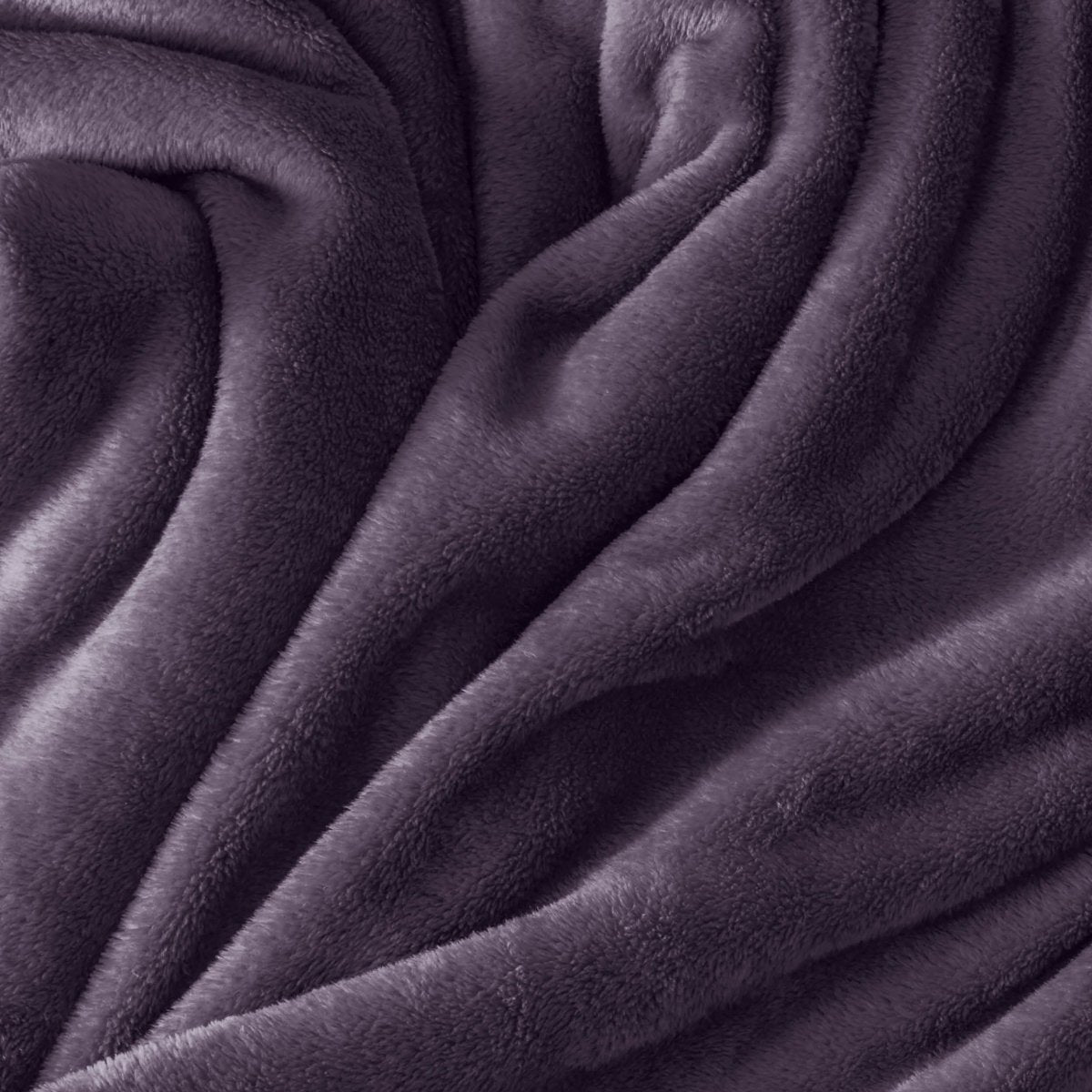 Close up of a microplush blanket